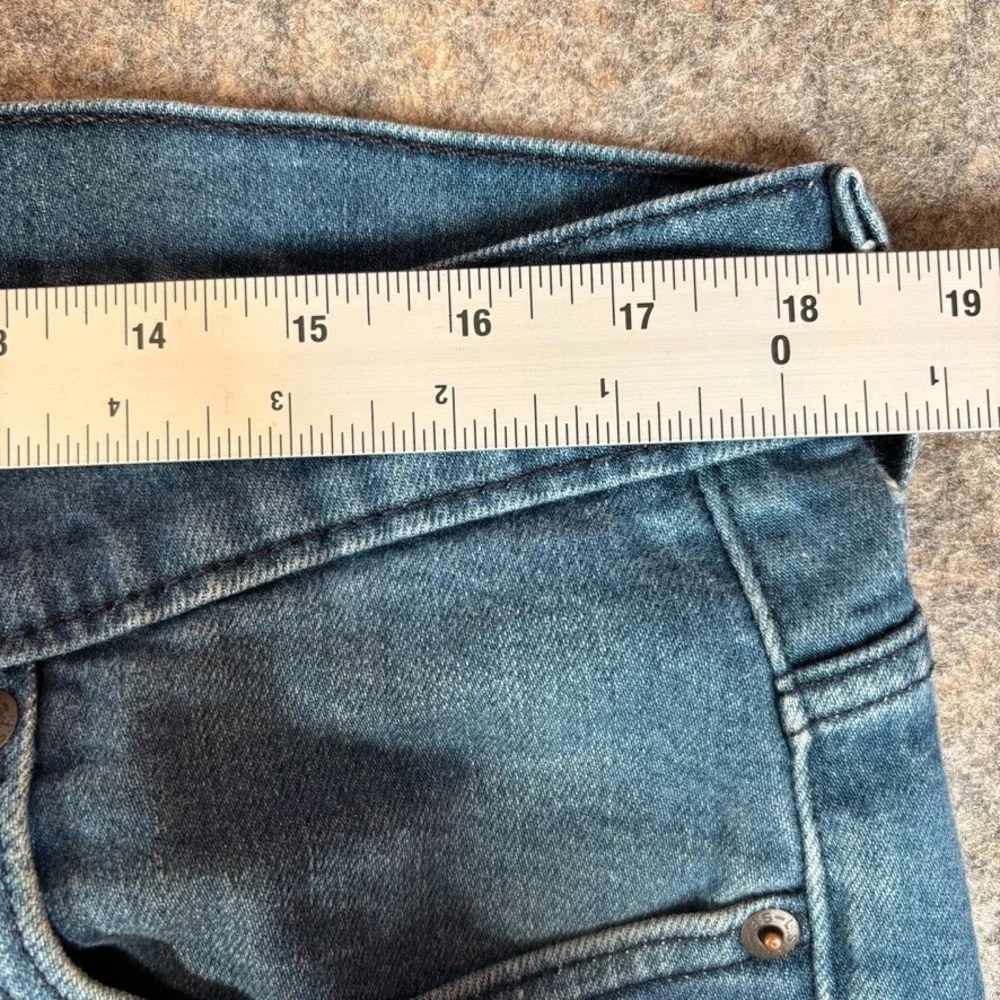 Levi's 569 Loose Straight Jeans Mens W36 L32 Blue Medium Wash Denim